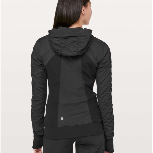 Lululemon dance studio jacket III dark green size 6 - Picture 14 of 14